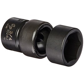 Grey Pneumatic (1024U) 3/8" Drive x 3/4" Standard Universal Socket