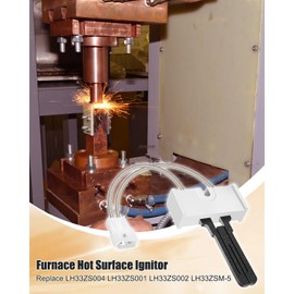 2 Pack LH33ZS004 Furnace Ignitor Compatible with Carrier Bry-ant Payne and D-ay, Furnace Hot Surface Ignitor Igniter Replace LH33ZS004 LH33ZS001 LH33ZS002 LH33ZSM-5