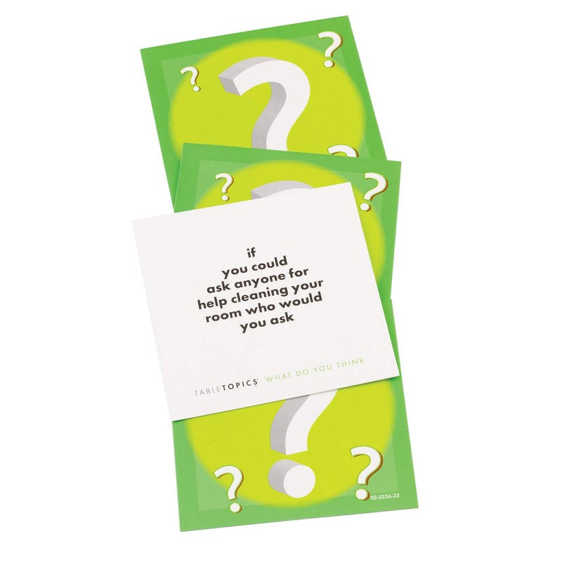 TableTopics TG-0236-A TABLETOPICS to Go - What Do You Think