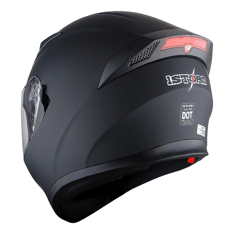 1Storm Motorcycle Street Bike Dual Visor/Sun Visor Full Face Helmet