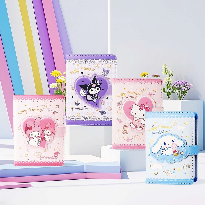 Ku-rom Diary Book, Cute Notebook, Kids Leather Journal Notebook Set
