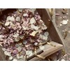 InsideMyNest Dusty Rose, Ivory & Gold Biodegradable Confetti Mix Handmade