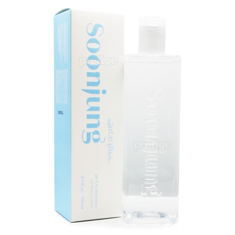 Etude Soonjung Mildly Acidic 5.5 Soothing Toner 500ml Large Capacity