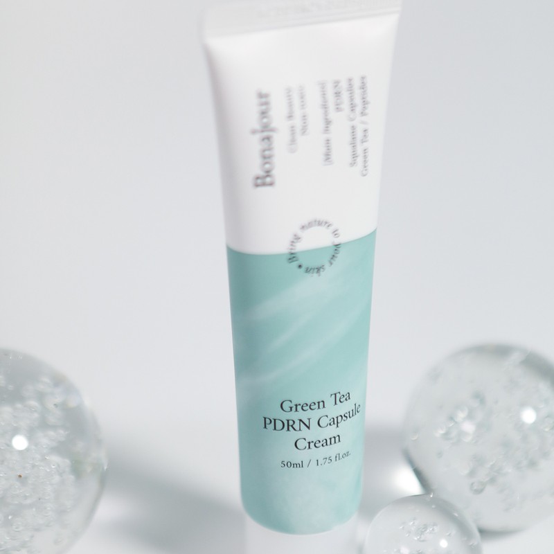 Bonajour Green Tea PDRN Capsule Barrier Cream 50ml / 그린티