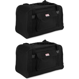 Gator GPA-TOTE12 Heavy-Duty 12-Inch Speaker Tote Bags (2-Pack) - Durable, Protective Speaker Bags for Musicians and DJs