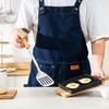 FJNATINH Cooking Utensils Set with Wood Handle, 9 Pieces Wok
