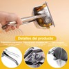 Exprimidor Manual de Frutas, Exprimidor Manual de Acero Inoxidable, Exprimidor