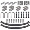 Lonffery 3500lb Tandem Trailer Leaf Spring Kit with 5-1/2" U-Bolts