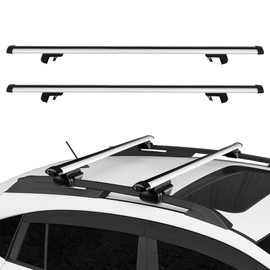 SCITOO Universal 52" Window Frame Roof Rack Cross Bars,for Rooftop Cargo Carrier Bag Basket Luggage Kayak Canoe Bike Snowboard Skiboard