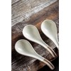 LYEOBOH 6 Pieces Asian Soup Spoons, Japanese Kitchen Soup Spoon