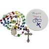 Westmon Works Pray the Rosary Colorful Glass Bead Catholic Youth