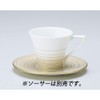 Narumi 52146-2794 Cup Saucer, Gold Swirl Band, Gold, 4.3 fl