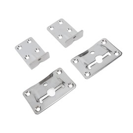 1 Pair Removable Table Bracket 304 Stainless Steel RV Bracket, Practical Design, Replacement for Yacht Ship