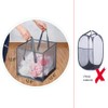 HONOMA Laundry Bags Hamper Bag with Handles,Portable &Collapsible Dirty Clothes