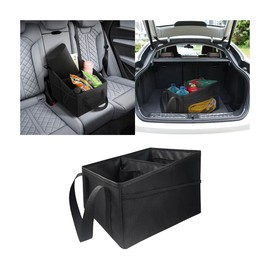 JNNJ Kofferraum Organizer Auto, Zusammenklappbarer Auto Organizer Kofferraum, Platzsparend Kofferraum Mit Fächern, Zur Einfachen Aufbewahrung Von Spielzeug, Büchern