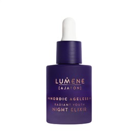 Lumene Vegan Aging Care Night Elixir Cream Mature Skin 30ml AJATON Nordic Ageless - Radiant Youth - Night Elixir 30ml - Vegan