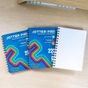 Booghe A5 Lined Jotter Notepad - Cover Wire-Bound Notepads with