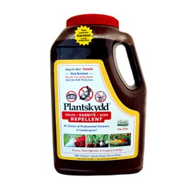 Plantskydd Animal Repellent - Repels Deer, Rabbits, Elk, Moose, Hares, Voles, Squirrels, Chipmunks and Other Herbivores; 8 LB Granular Shaker Jug (PS-VRD-8)