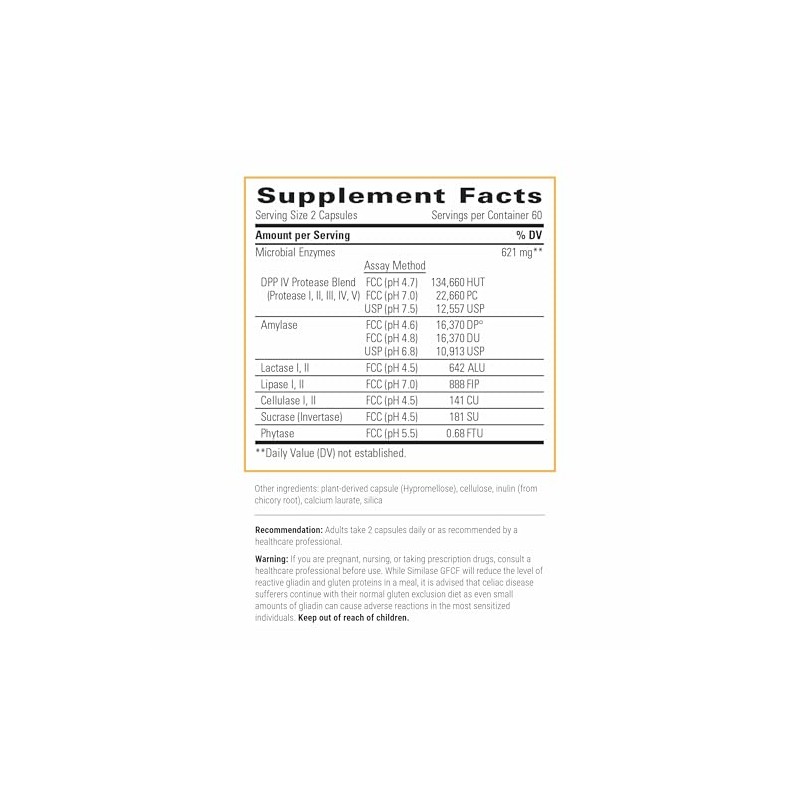 Integrative Therapeutics - Similase GFCF - Gluten and Casein Digestive