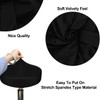 HuaLiSiJi Stool Cover, Round Stool, 30-40 cm, Rich Colours, Stretchy,