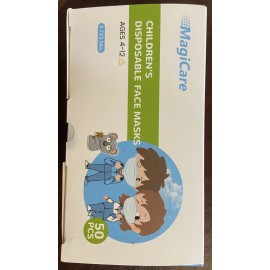 Unbranded *500 pieces* Magicare children's disposable EARLOOP face masks - FREE SHIPPING