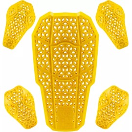 5 PC - CE 레벨 2 인증 갑옷 패드 승인된 등 어깨 및 팔꿈치 보호 삽입물 5피스 세트 5 PC - CE Level 2 Certified Armor Pads Approved Back Shoulder and Elbow Protective Inserts 5 Piece Set
