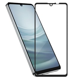 Hy+ AQUOS SENSE7 Film, SH-53C, SHG10, SH-M24, Glass Film, W Hardening, 3 times stronger than regular glass, Full Protection, Full Adsorption