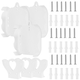 Wall Mount Bracket Ceiling Holder for eero Home WiFi and for eero Pro WiFi White（3 Pack） ALKOY