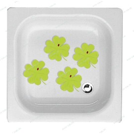 Kleine Wolke Minis Lucky Leaf Suction Cup, Green