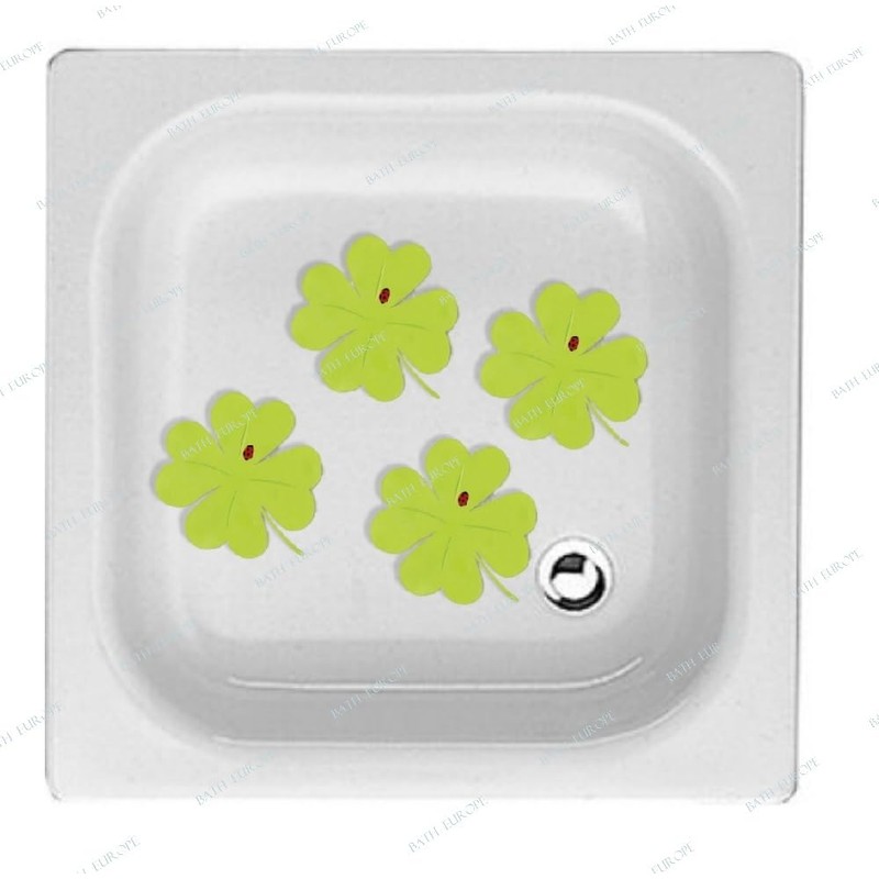 Kleine Wolke Minis Lucky Leaf Suction Cup, Green