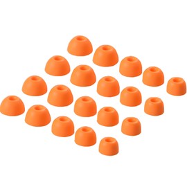 Replacement Eartips Silicone Buds Ear Tips Set for Powerbeats pro 2 Wireless Earbuds,10 Pairs (Electric Orange)