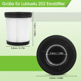 Pack of 4 Filters for Lubluelu 202 Fabuletta FSV001 FSV101 and Oraimo OSV-102 Compatible with Girnoor G160 G165 Afoddon A300