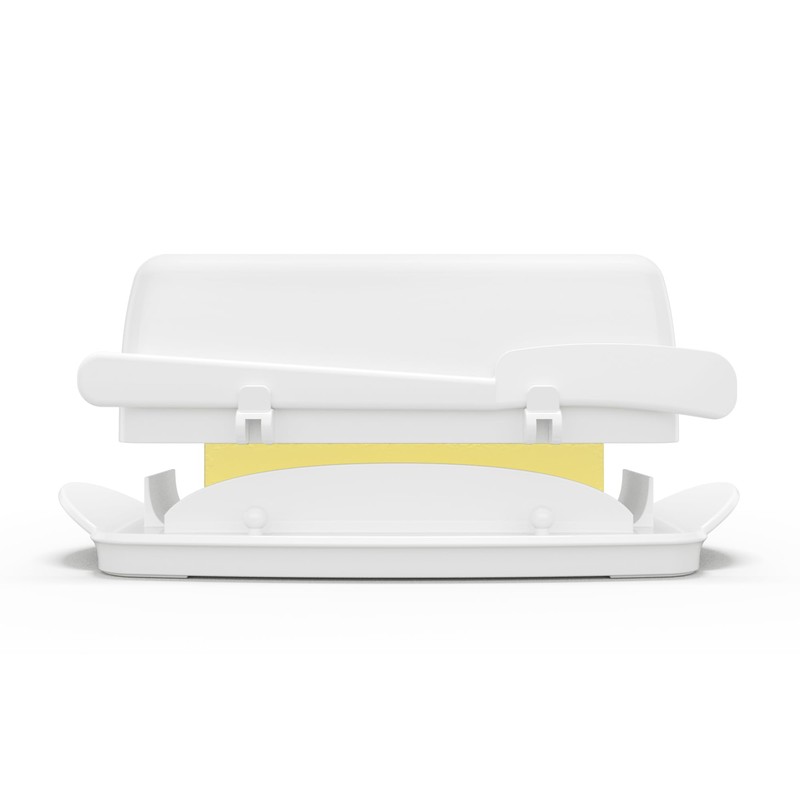 Butter Dishes with Lid for Countertop Refrigerator, Plastic Butter Dish