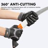 Vgo... NGG X1 1 Pair Seamless Work Gloves, Safety Gloves,