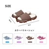 DIZLAS Mop Slippers, Cleaning Slippers, Cleaning Slippers, Washable, Indoor Shoes,