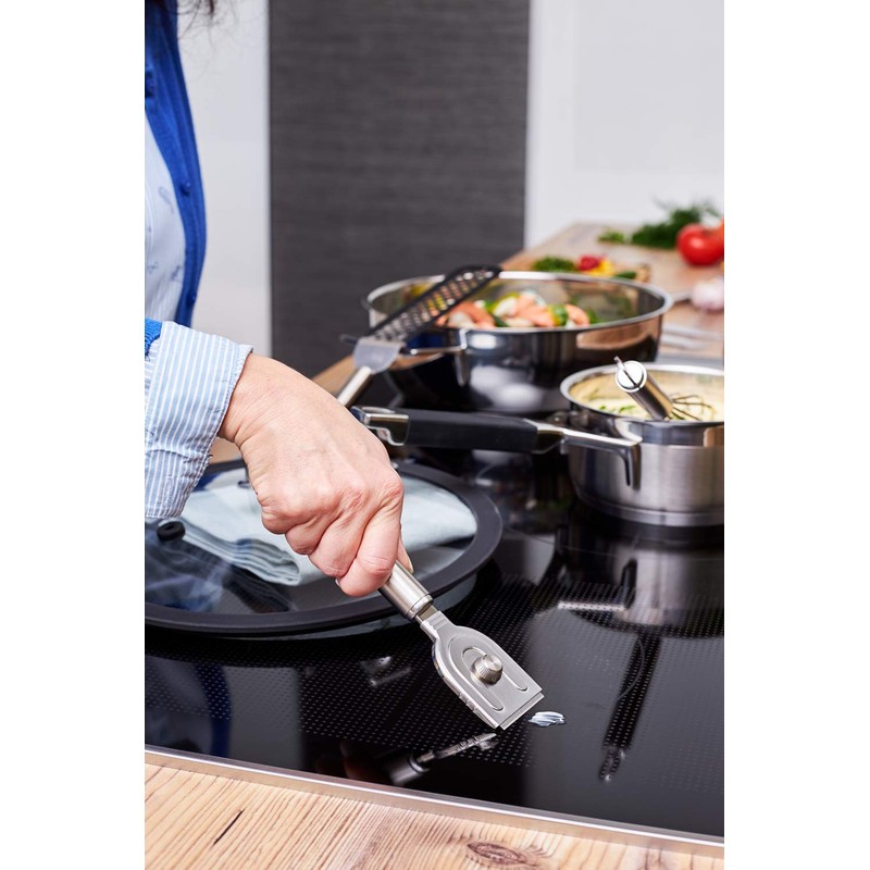 Rosle 19.5 cm Stainless Steel Ceramic Hob Scraper
