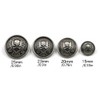 KENDANY 14 Pieces Metal Blazer Button Set - Eagle Badge