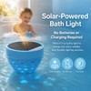Waterproof Bathtub Light for Kids, Solar Powered Fish Bath Lights