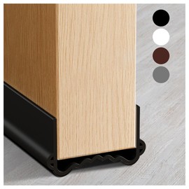 100 CM Guardapolvo para Puerta,Material de PVC de Doble Cara
