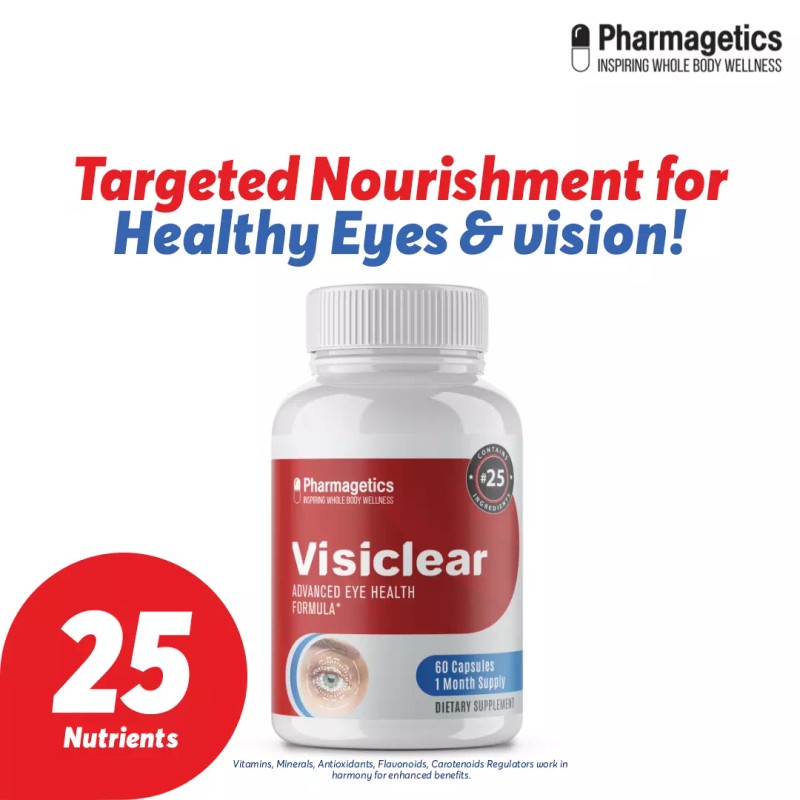 VisiClear 2 BOTTLES VisiClear Advanced Eye Health Formula 120 Capsules