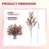 PATIKIL Artificial Flowers, 9pcs European Fake Flowers DIY Bouquet Fake