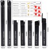Lathe Turning Holders Threading Tools Threading Holders 21pcs - Metal