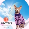 Sphynx Cats Clothes Cat Turtleneck Cotton Sweater Pullover Kitten T-Shirts