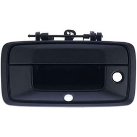 KarParts360 for Chevy Silverado 3500/Cheyenne 2016 2017 2018 Tailgate Handle | Plastic, Metal | Black Color | with Key Lock Hole | Excluded Key Pad | Excluded Linkage | Replacement for 23487215-A