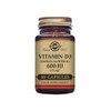 Solgar Vitamin D3 (Cholecalciferol) 600 IU (15 µg) Vegetable Capsules