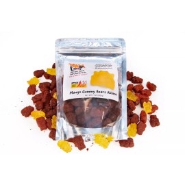 Espicy Spicy Chili Covered Mango Gummy Bears 7oz - Spicy Candy - Mexican Candy