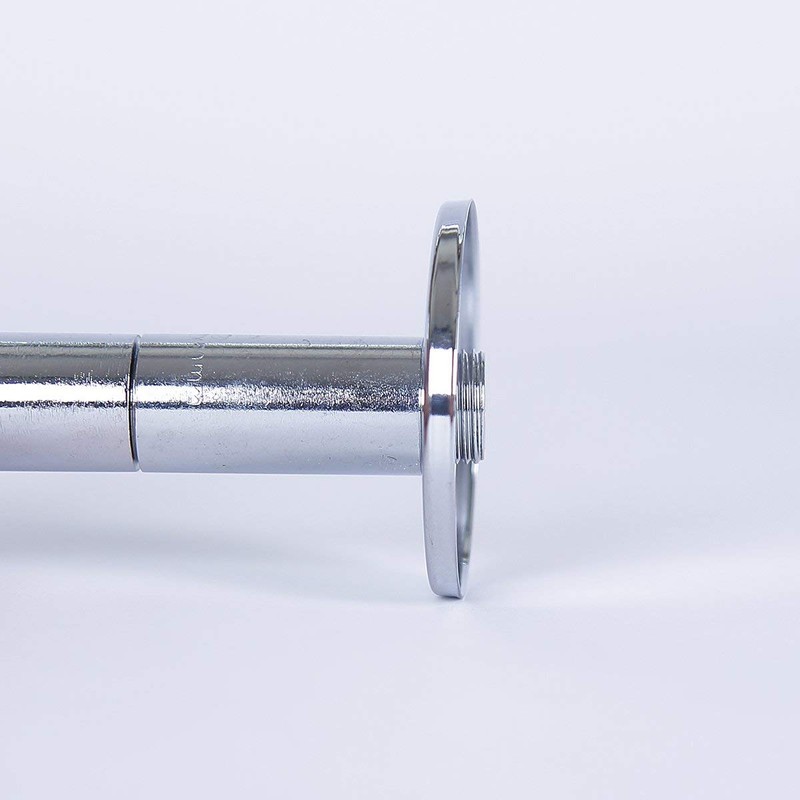 Screw rosette rosette for wall fittings, wall arm, inlet arm