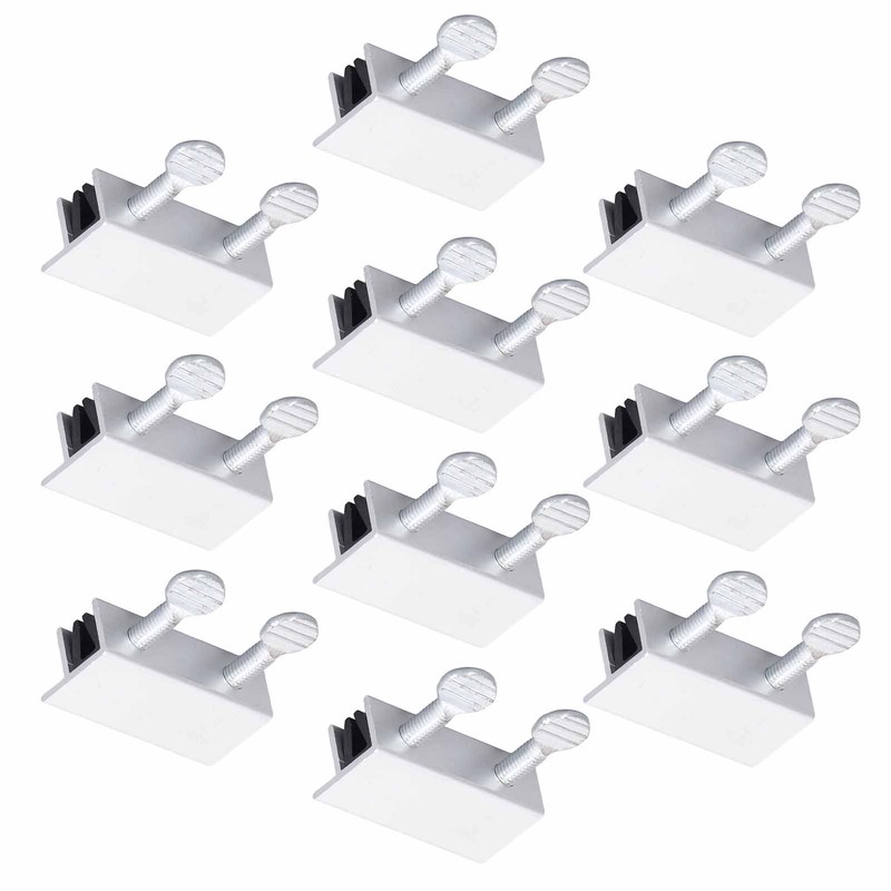 10Pcs Sliding Window Locks Aluminum Alloy Anti Aging Adjustable Window