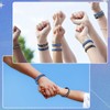 PullCrease 50 Pcs Christian Bible Verses Bracelets Bulk Scripture Silicone