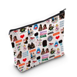 VAMSII Comedy Sitcom TV Show Inspired Gift Abbi and Ilana Makeup Bag Feminist Cosmetic Bag Cosplay Merch (Abbi and Ilana M)